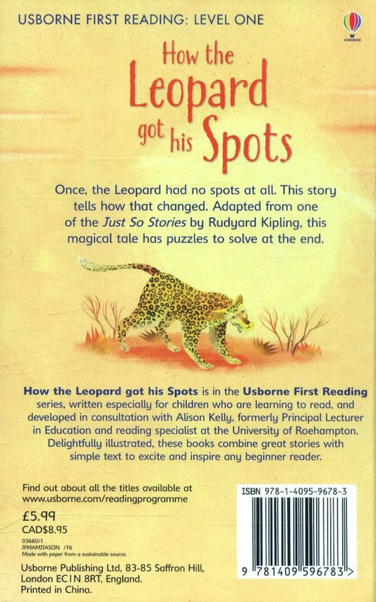 How The Leopard Got His Spots Redyard Kipling, Rosie Diccins / Редьярд Киплинг, Рози Диккинс 9781409596783-2