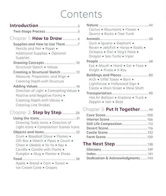 How To Draw Step By Step: A Visual Guide To Realistic Drawing Mark Willenbrink / Марк Уилленбринк 9781684620753-2