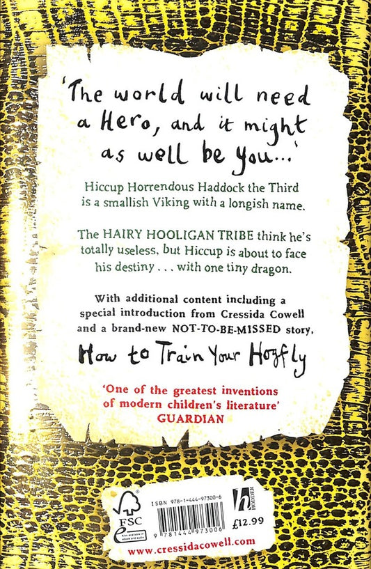 How to Train Your Dragon 20th Anniversary Edition / How to Train Your Dragon 20th Anniversary Edition Крессида Коуэлл 9781444973006-2