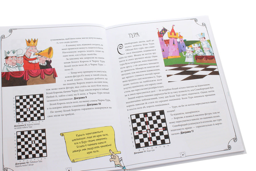 How to teach a child to play chess / Як навчити дитину грати в шахи Адрианна Станишевская, Уршула Станишевская 978-966-982-316-8-6