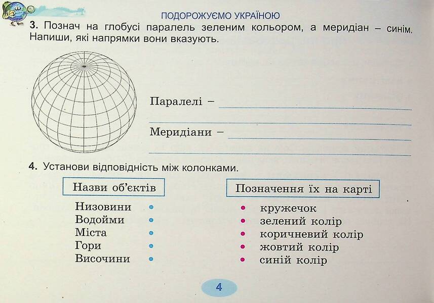 I Explore The World. Grade 4. Diagnostic Cards / Я досліджую світ. 4 клас. Діагностичні картки Tatiana Gilberg, Svetlana Tarnavskaya / Тетяна Гілберг, Світлана Тарнавська 9786178363802-6