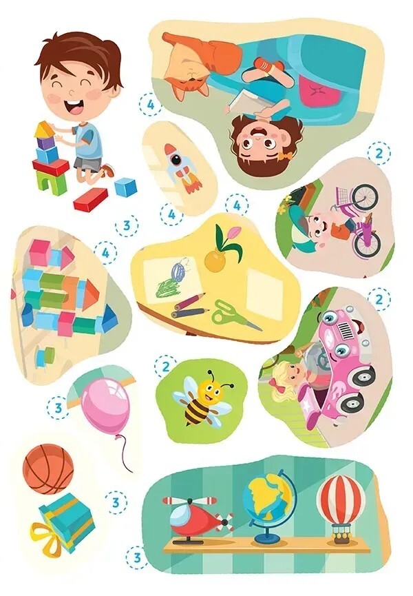 In The Garden (+ Stickers) / У садочку (+ наліпки) / Author not specified 9789669892355-5