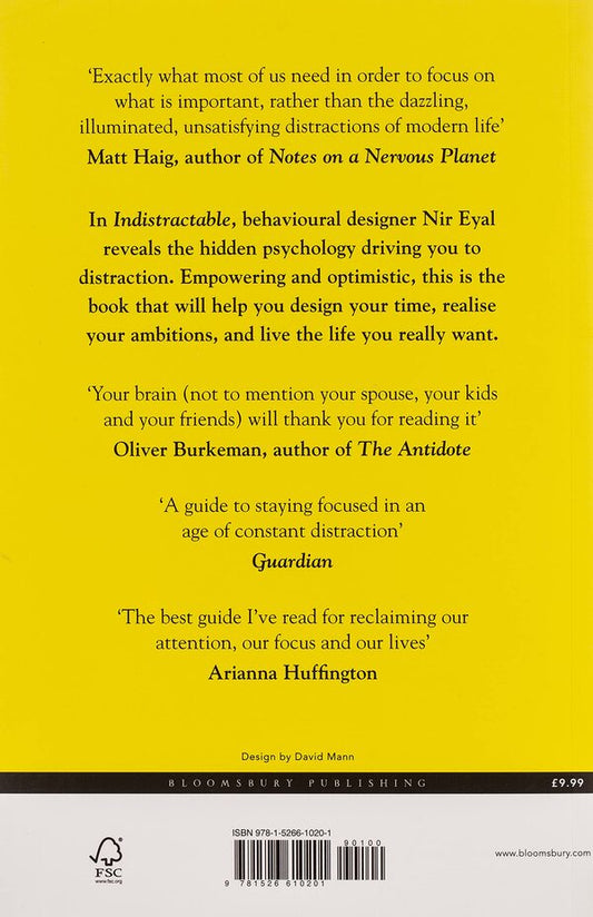 Indistractable. How to Control Your Attention and Choose Your Life / Indistractable. How to Control Your Attention and Choose Your Life Нир Эяль 9781526610201-2