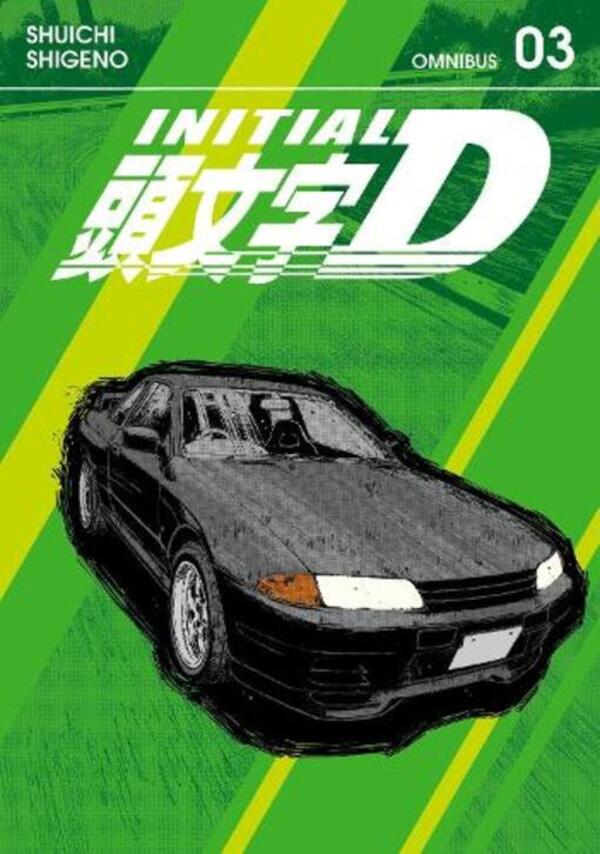 Initial D Omnibus 3 (Vol. 5-6) Shuichi Shigeno / Шуичи Шигено 9798888771006-1