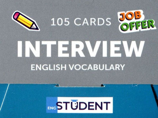 Interview English Vocabulary. 105 cards / Interview English Vocabulary. 105 карток 9786177702589-2