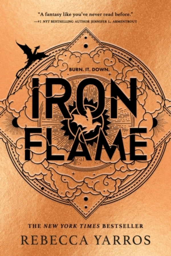 Iron Flame (Love my original) / Iron Flame (Залізне полум'я мовою оригіналу) Ребекка Яррос 9780349437033-1
