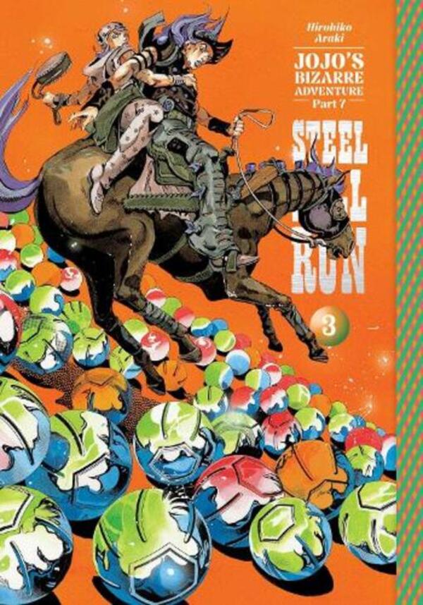 Jojos Bizarre Adventure: Part 7--Steel Ball Run, Vol. 3 Hirohiko Araki - Хирохико Араки 9781974758371-1