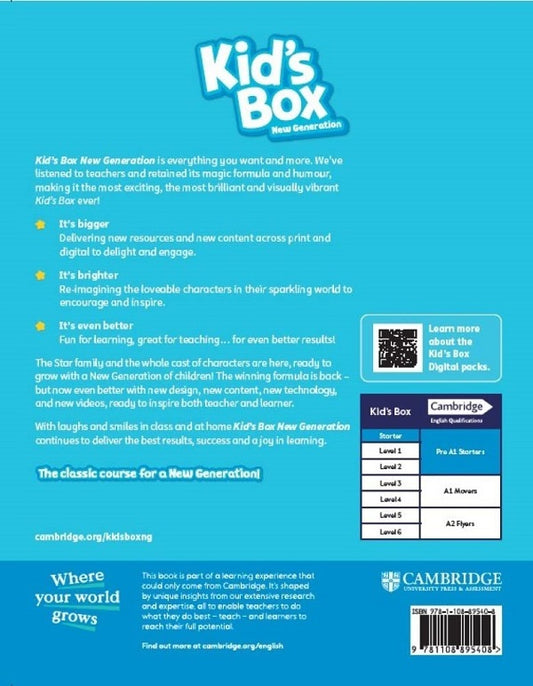 Kid's Box New Generation Starter Class Book With Digital Pack Caroline Nixon, Michael Tomlinson / Кэролайн Никсон, Майкл Томлинсон 9781108895408-2