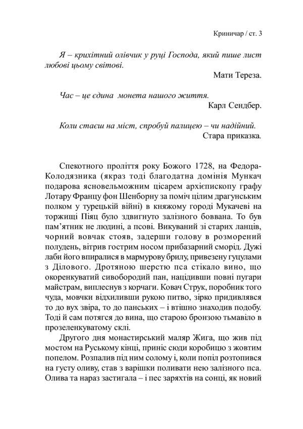 Krynychar / Криничар Мирослав Дочинец 978-966-8269-30-1-6