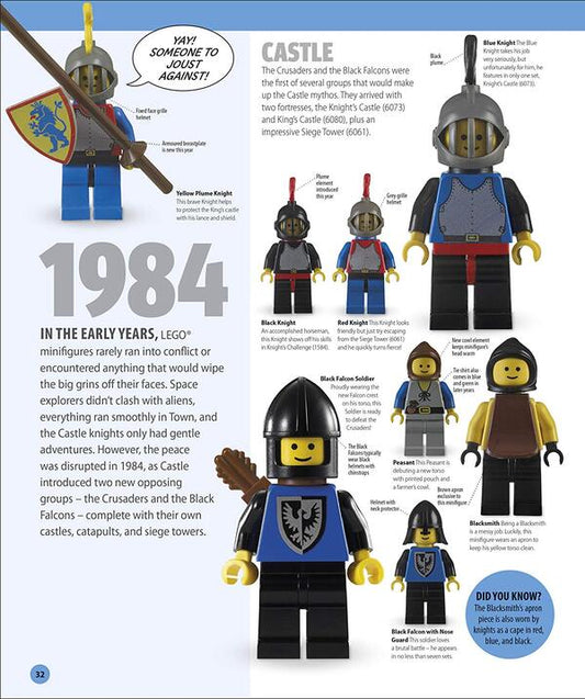 LEGO Minifigure A Visual History New Edition. With exclusive LEGO spaceman minifigure! / LEGO Minifigure A Visual History New Edition. With exclusive LEGO spaceman minifigure! Грег Фаршти, Дэниэл Липковиц, Саймон Хьюго 9780241409695-2