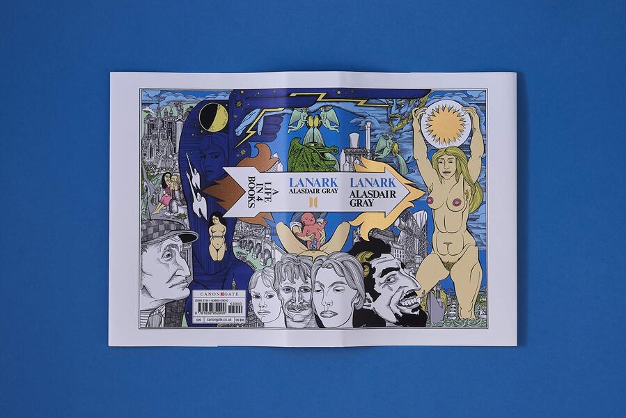 Lanark. A Life In Four Books Alasder Gray / Аласдер Грей 9781838852900-3