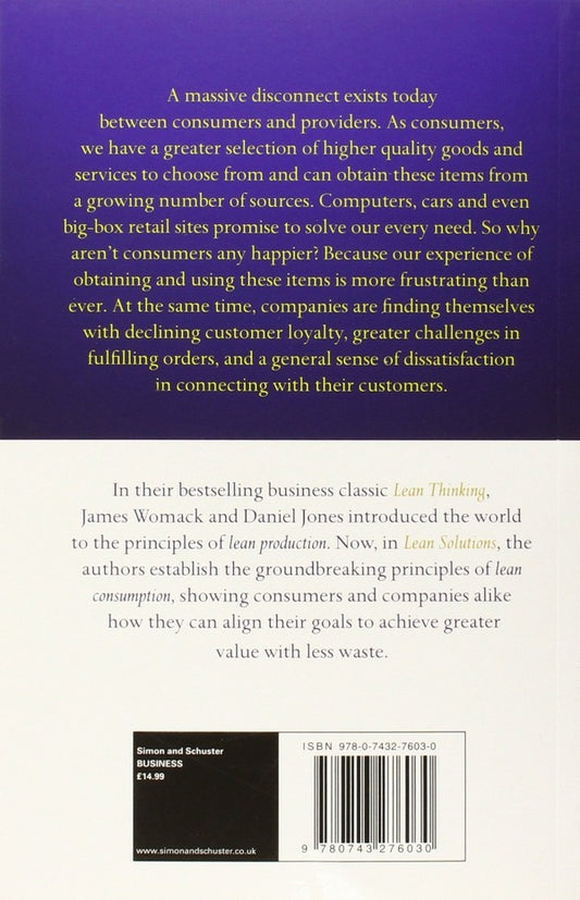 Lean Solutions. How Companies and Customers Can Create Value and Wealth Together / Lean Solutions. How Companies and Customers Can Create Value and Wealth Together 9780743276030-2