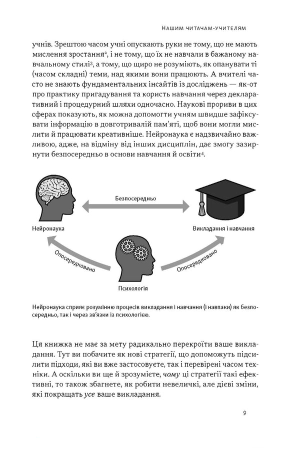 Learn To Teach Practical Hints Of Neuroscience - Навчитися навчати Практичн пдказки нейронауки Beth Rogowski, Terrence Sejnowski, Barbara Okla - Бет Роговський, Терренс Сейновський, Барбара Окл 9786178650391-6