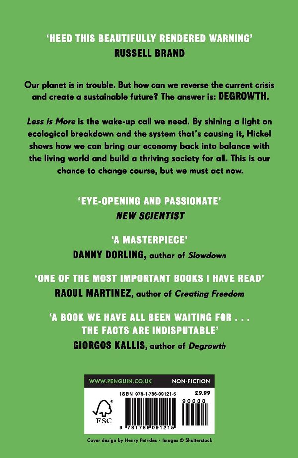 Less Is More. How Degrowth Will Save The World Jason Hickel / Джейсон Хикель 9781786091215-2
