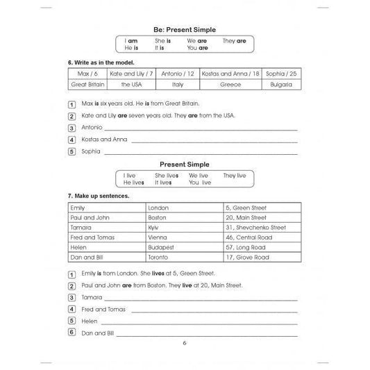 Let's Learn English. Let's learn English. Thematic vocabulary, training exercises, developmental tasks, audio recording. 4th grade / Let's Learn English. Вивчаймо англійську. Тематична лексика, тренувальні вправи, розвивальні завдання, аудіозапис. 4 клас Ирина Доценко, Оксана Евчук 978-617-539-345-1-2