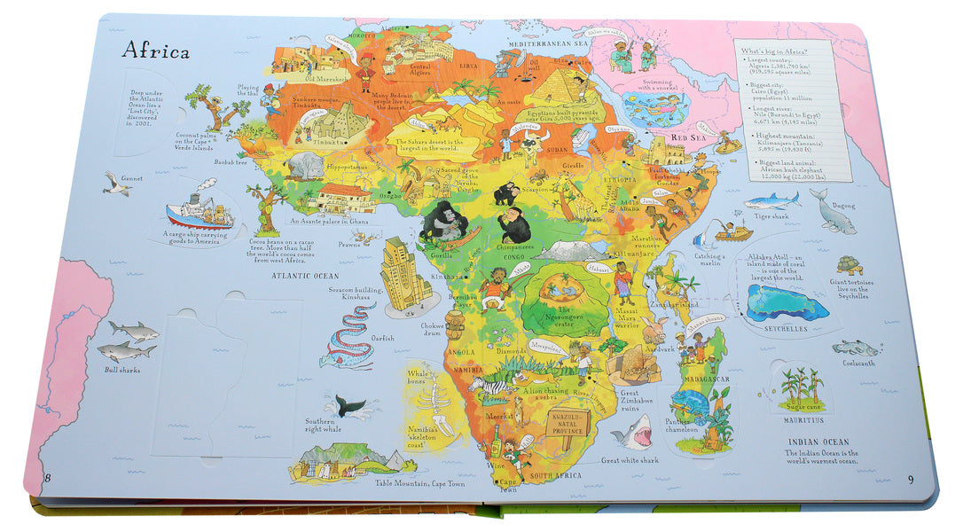 Lift-the-Flap Picture Atlas / Lift-the-Flap Picture Atlas Алекс Фрит 978-0-7460-9847-9-6