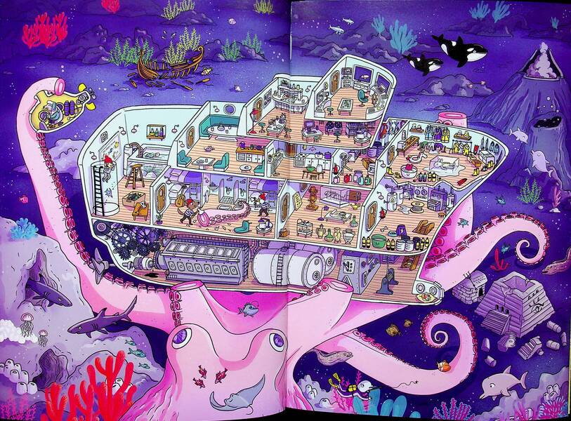 Little Riddles On Every Floor. Volume 4. Not Scary At All / Маленькі загадки на кожному поверсі. Том 4. Зовсім не страшно Paul Martin / Поль Мартен 9786178516918-6