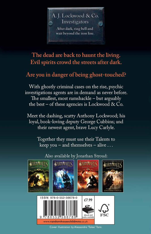 Lockwood & Co. The Screaming Staircase. Book 1 / Lockwood & Co. The Screaming Staircase. Book 1 Джонатан Страуд 978-0-552-56678-0-2