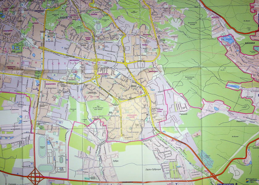 Lviv 1:20,000. City Plan - Львв 1:20 000. План мста - Author not specified 9786177447893-6