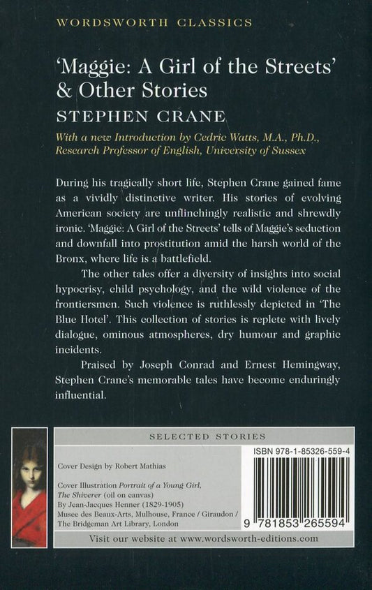 Maggie. A Girl of the Streets and Other Stories / Maggie. A Girl of the Streets and Other Stories Стивен Крейн 9781853265594-2