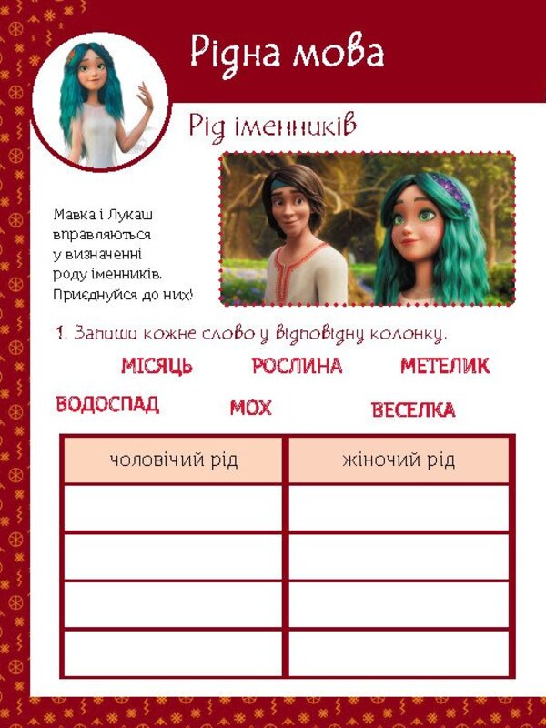 Magical exercises. Dryad. The world around / Магічні вправи. Мавка. Світ навколо 978-617-09-9256-7-6