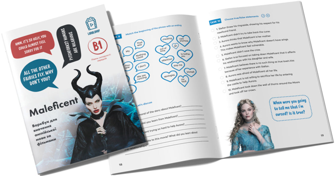 Maleficent (B1). Magazine for learning English language based on films / Maleficent (B1). Журнал для вивчення англійської мови по фільмах -2