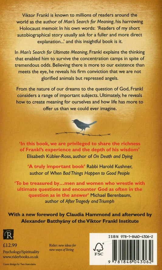 Man's Search for Ultimate Meaning / Man's Search for Ultimate Meaning Виктор Франкл 9781846043062-2