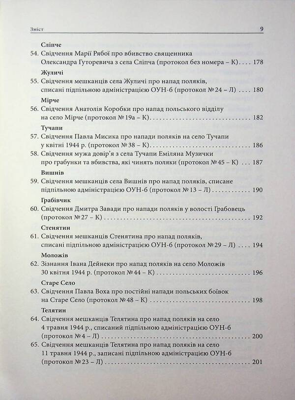 Massacre. Hrubeshiv region, spring 1944. Documents and materials / Погром. Грубешівщина, весна 1944 р. Документи й матеріали Игорь Галагида 978-617-7608-99-7-6