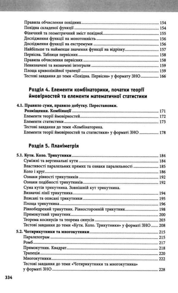 Math. Educational and practical guide. ZNO DPA 2022 / Математика. Навчально-практичний довідник. ЗНО ДПА 2022 Александр Каплун 978-966-939-845-1-6