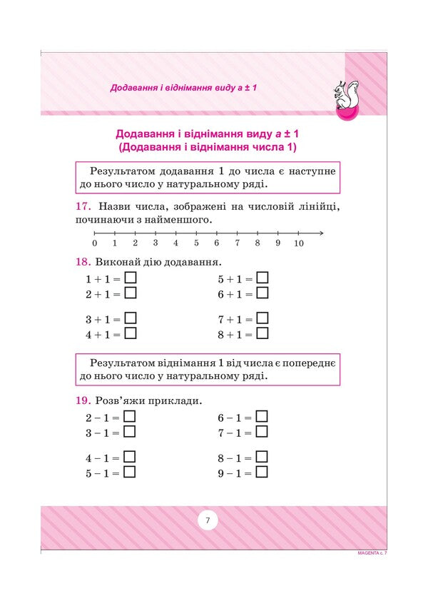 Math. We learn to count orally. 1-4 classes / Математика. Вчимося обчислювати усно. 1-4 класи Антонина Заика, Светлана Тарнавская 978-966-939-225-1-6