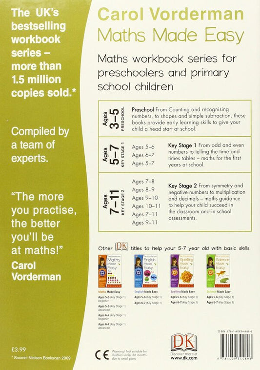 Maths Made Easy Times Tables Ages 5-7 Key Stage 1 / Maths Made Easy Times Tables Ages 5-7 Key Stage 1 Кэрол Вордерман 9781409344896-2