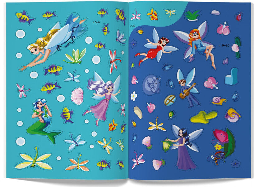 Meganalip. Magic Fairies / Меганаліпки. Чарівні феї / Author not specified 9786175473443-6