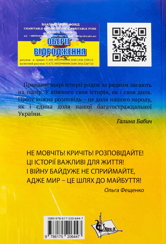 Memory of the soul. Ivankivshchyna / Пам’ять душі. Іванківщина Ольга Фещенко 978-617-520-644-7-2