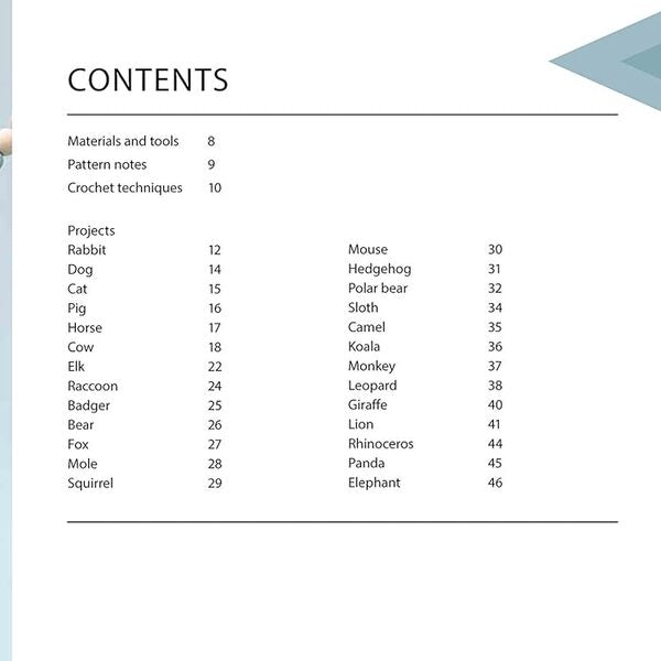 Mini Amigurumi Animals Sarah Abbondio / Сара Аббондио 9781782219163-6