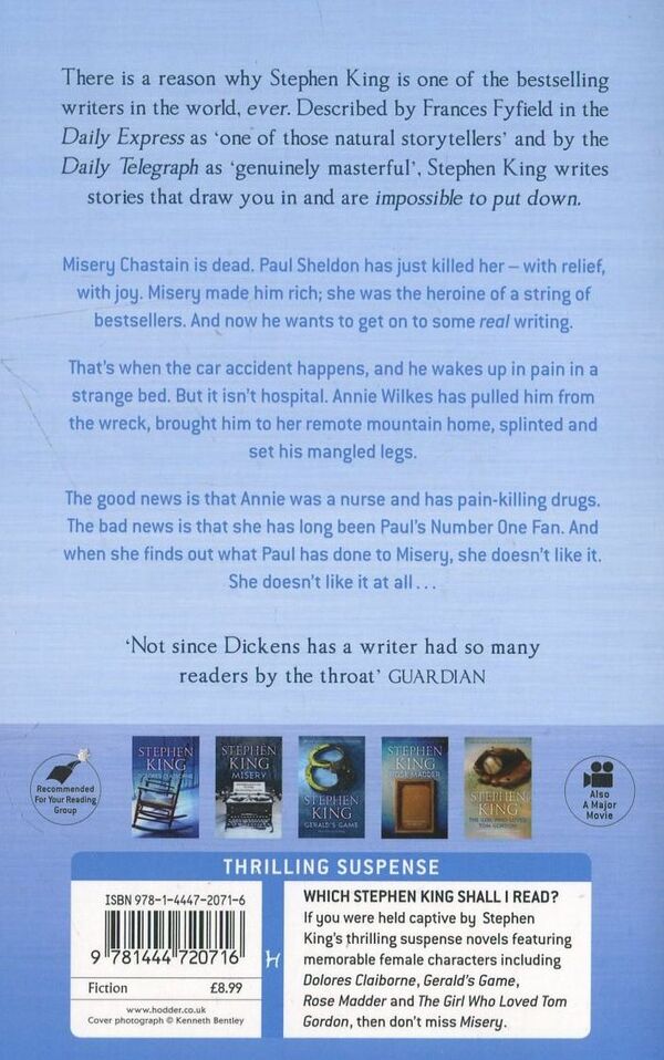 Misery Stephen King / Стивен Кинг 9781444720716-1