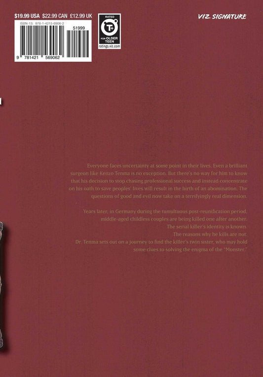 Monster. Perfect Edition. Volume 1 Naoki Urassava / Наоки Урасава 9781421569062-2