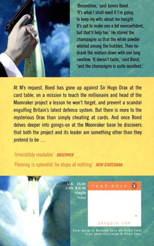 Moonraker Jan Fleming / Ян Флеминг 9780141028330-2