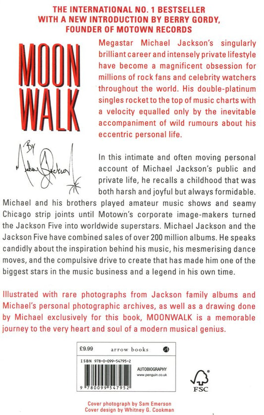 Moonwalk / Moonwalk Майкл Джексон 9780099547952-2