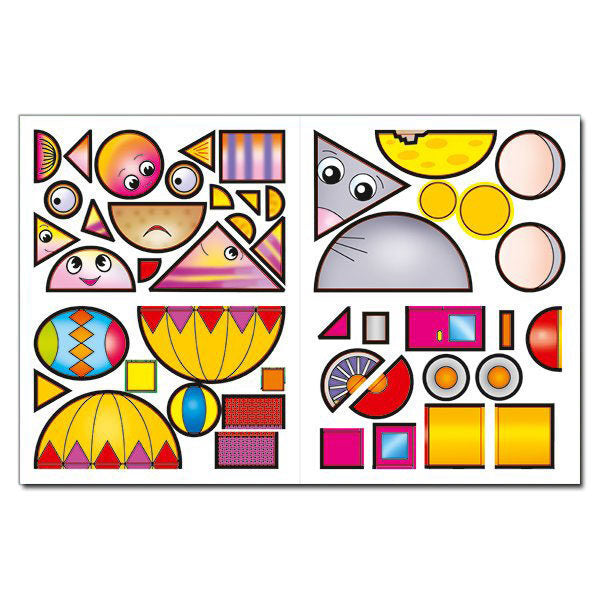 Mosaic for kids with stickers. Bunny / Мозаїка для малюків з наліпками. Зайчик 978-617-536-327-0-5