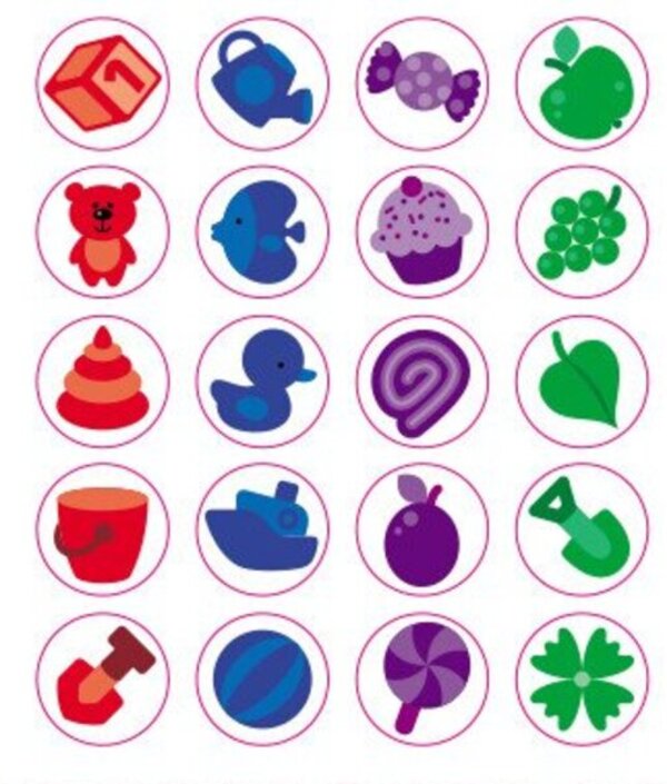 Mosaic of stickers. Color. 2+ / Мозаїка з наліпок. Колір. 2+ Ирина Викторова 9789667615185-6