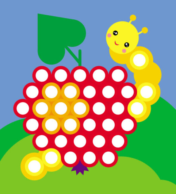 Mosaic of stickers. Glue the circles. 4+ / Мозаїка з наліпок. Клеїмо кружечки. 4+ Ирина Пушкар 9789667516062-6