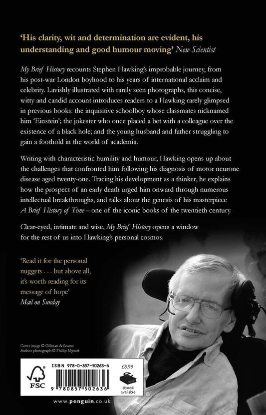 My Brief History Stephen Hawking / Стивен Хокинг 9780857502636-2