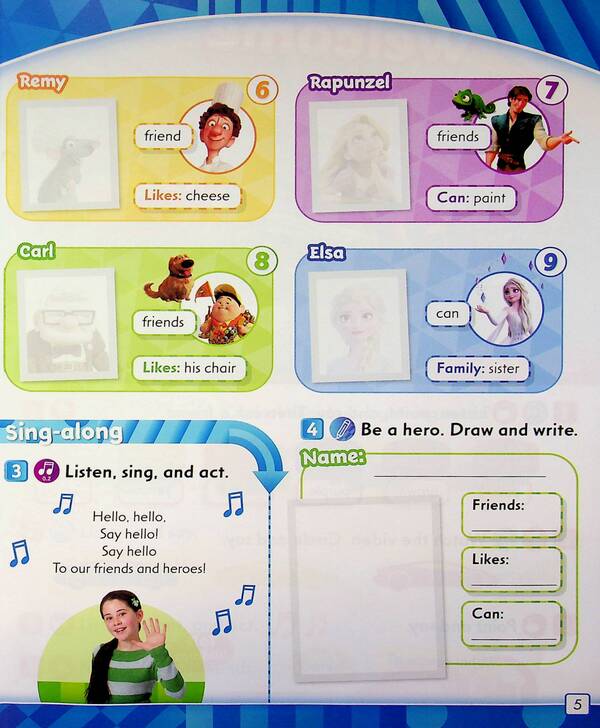 My Disney Stars and Heroes American Edition Level 1 Student's Book with eBook / My Disney Stars and Heroes American Edition Level 1 Student's Book with eBook Тесса Лоховски 9781292441580-6