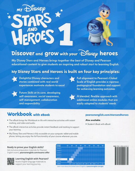 My Disney Stars and Heroes American Edition Level 1 Workbook with eBook / My Disney Stars and Heroes American Edition Level 1 Workbook with eBook Черил Пелтерет 9781292441672-2