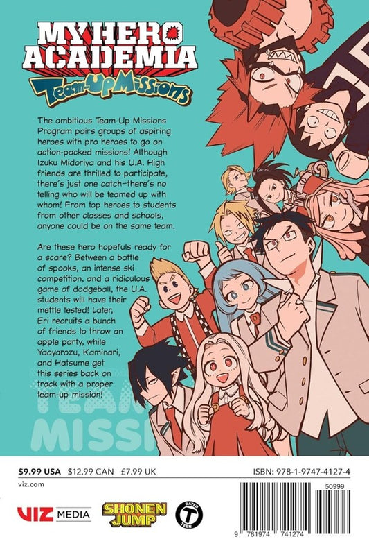 My Hero Academia: Team-Up Missions. Volume 4 Yoko Akiyama, Kohei Horikosi / Йоко Акияма, Кохэй Хорикоси 9781974741274-2