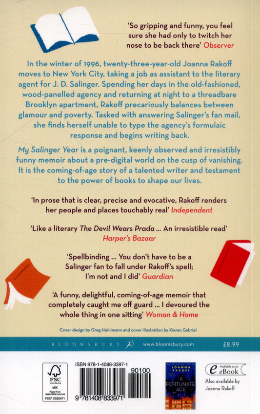 My Salinger Year / My Salinger Year Джоанна Ракофф 978-1-4088-3397-1-2
