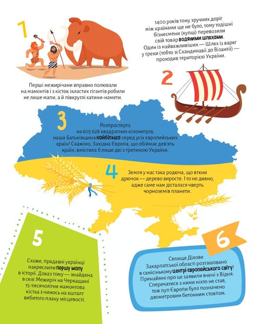 My Ukraine. 100 interesting facts / Моя Україна. 100 цікавих фактів Ольга Шевченко 9789669829887-2