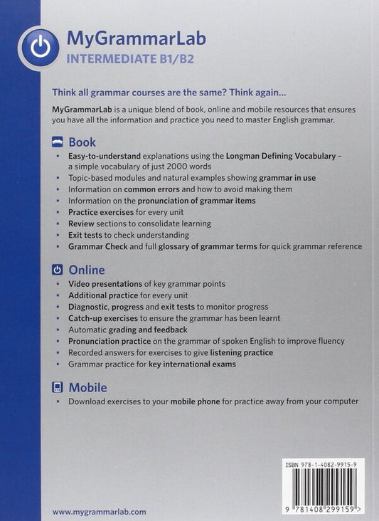 Mygrammarlab Intermediate Student's Book With Answer Key & Mylab Access Mark Foley, Diana Hall / Марк Фоли, Диана Холл 9781408299159-2