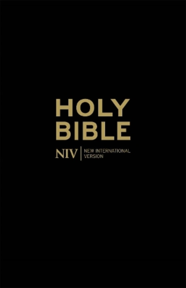 NIV Holy Bible - Anglicized Black Gift And Award New International Version / New International Version 9781444701593-1