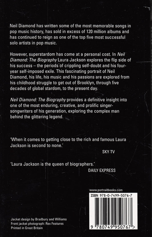 Neil Diamond: The Biography / Neil Diamond: The Biography Лора Джексон 978-0-7499-5076-7-2
